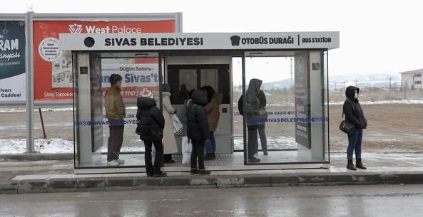 Sivas Ta Akıllı Duraklar Yaygınlaşıyor-radyobora