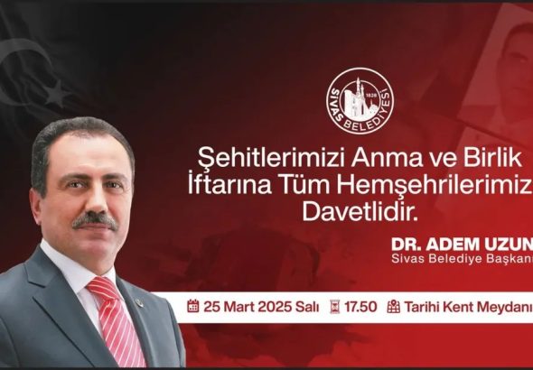 şehitleri anma birlik iftarı-radyobora-büyük birlik partisi-sivas belediyesi