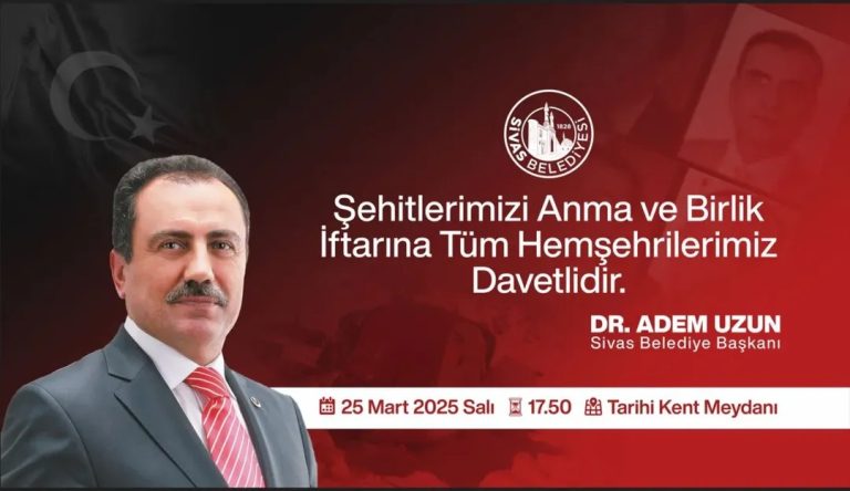 şehitleri anma birlik iftarı-radyobora-büyük birlik partisi-sivas belediyesi