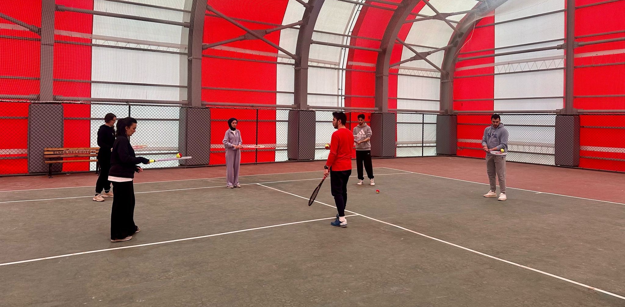 Sivas Belediyespor Tenis Kursları Başladı.-sivas gazete haber -radyo bora