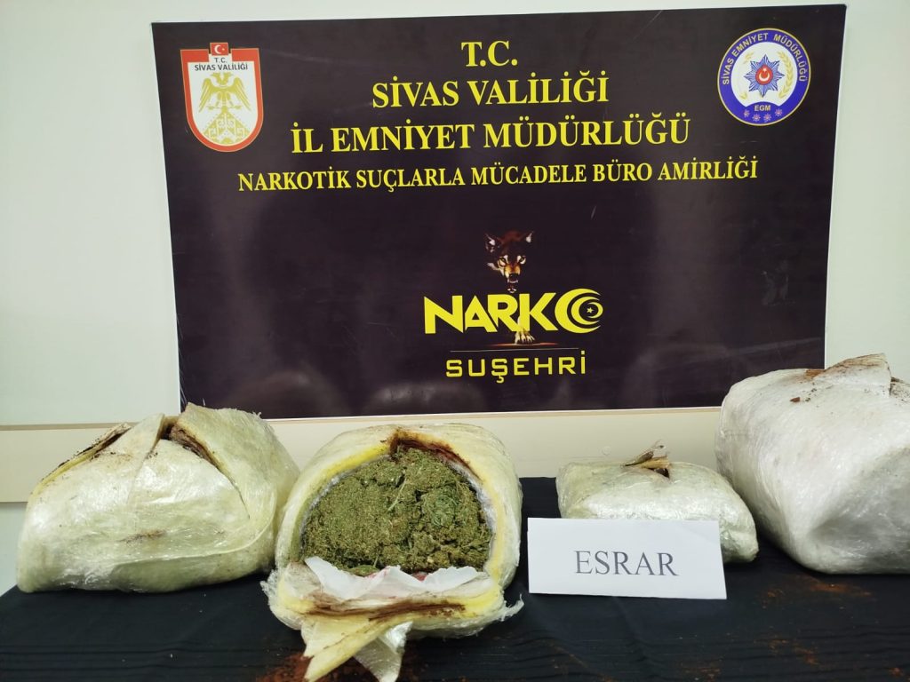 Sivas'ta Araca Yapılan Operasyonda -sivas gazete haber-radyo bora