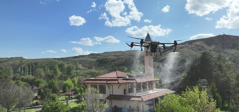 Sivas'ta Haşereyle Mücadelede Teknolojik Adım