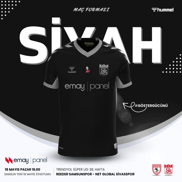 sivasspor samsun maçına siyah forma ile çıkacak-sivas gazete haber-radyobora