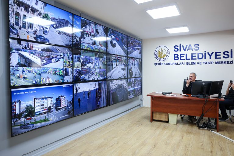 Kameralı Denetimle Daha Temiz, Daha Güvenli Sivas -sivas gazete haner-radyo bora