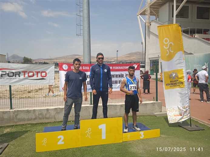 Sivaslı Sporcumuzdan 2025 Para Atletizm Türkiye Şampiyonası’nda Bronz Madalya -sivas gazete haber-radyo bora