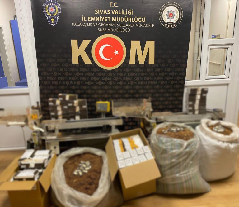 Sivas'ta Tütün ve Tütün Ürünleri Kapsamında Yürütülen Çalışmada-sivas gazete haber-radyobora