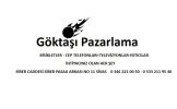 Göktaşı  Pazarlama Sivas radyobora sivasgazetehaber