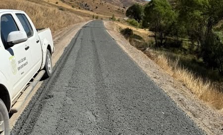 Sivas İmranlı ilçemize Bağlı Kapumahmut – Gökçebel grup Yolunda Çalışmalar Devam Ediyor sivas gazete haber -radyo bora