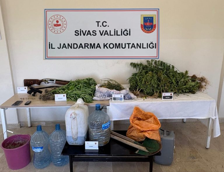 Sivas Narkotik Şubede Yapılan Operasyonla-sivas gazetehaber-radyobora