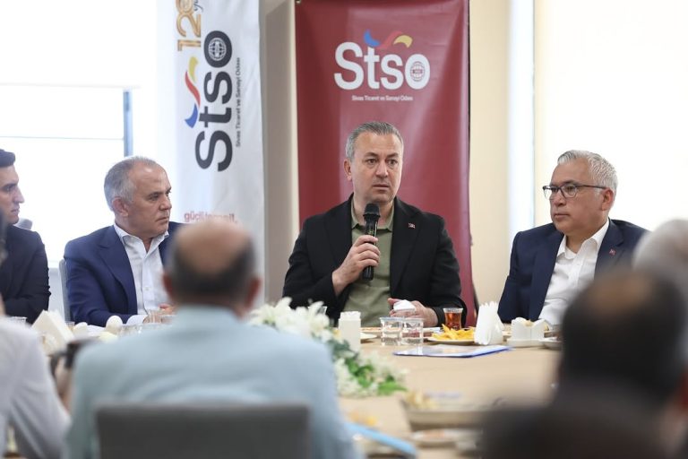 Sivas'ta Demirağ OSB İstişare Toplantısı -sivas gazete haber-radyo bora