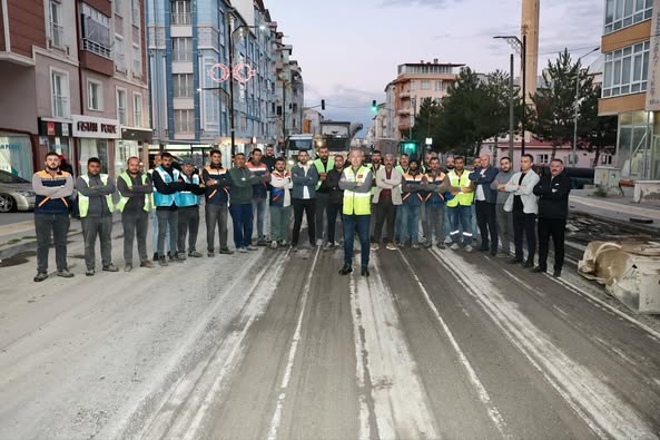 Sivas 4 Eylül Caddesinde Çalışmalar Sona Yaklaştı  sivasgazetehaber radyobora