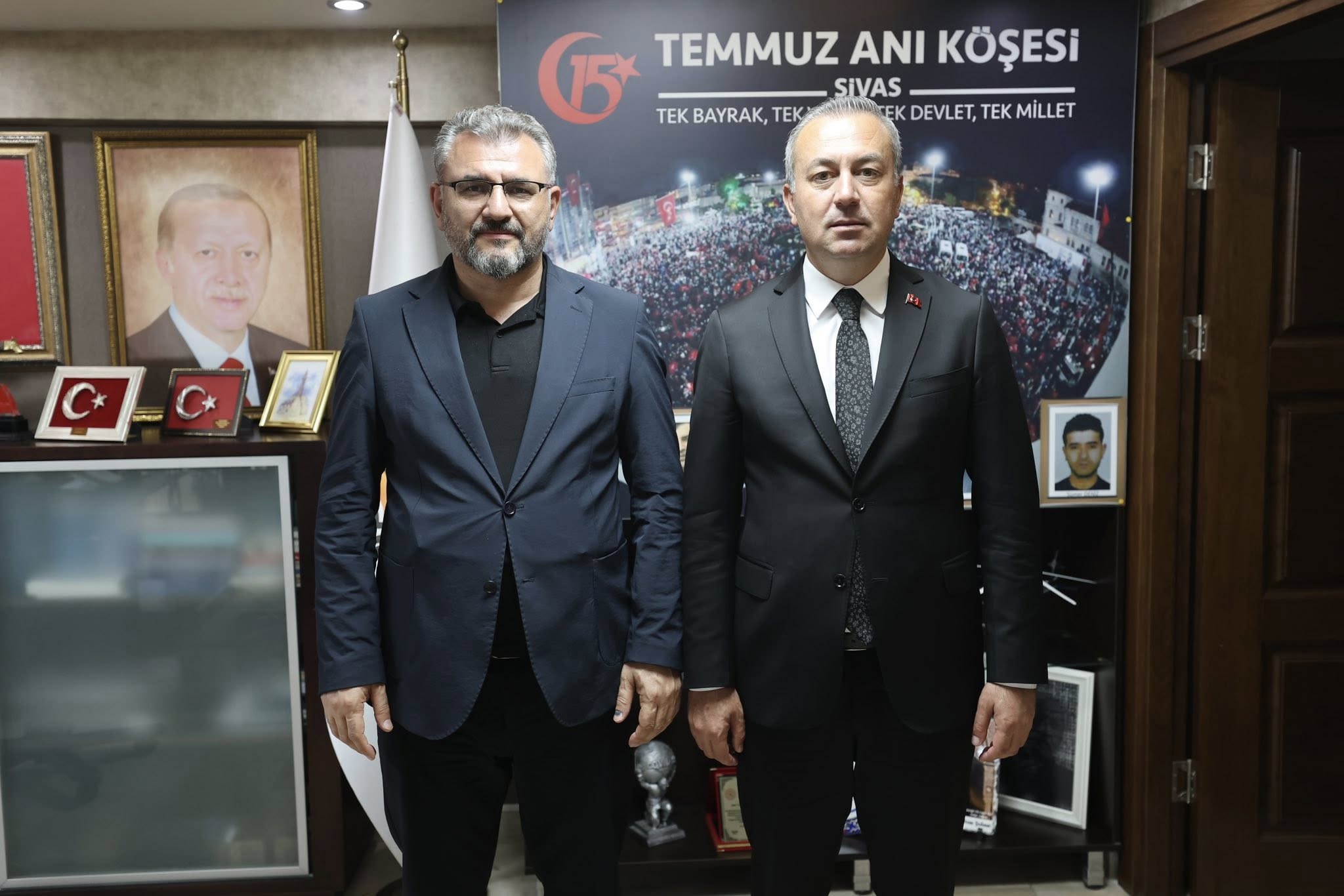 Sivas Belediye Başkanı Uzun’dan Siyasi Parti İl Başkanlıklarına 4 Eylül Ziyareti..AK PARTİ sivasgazetehaber-radyobora