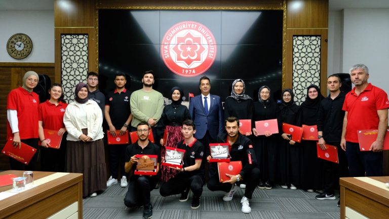 Sivas Cumhuriyet Ünüversitesinden TEKNOFEST’te Dereceye Giren Takımlarımıza Teşekkür Belgesi sivasgazetehaber radyobora