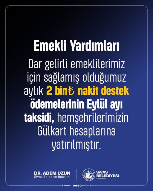 Sivas'ta Gül Kart Ödemeleri Hesaplara Yatırılırdı sivasgazetehaber radyobora