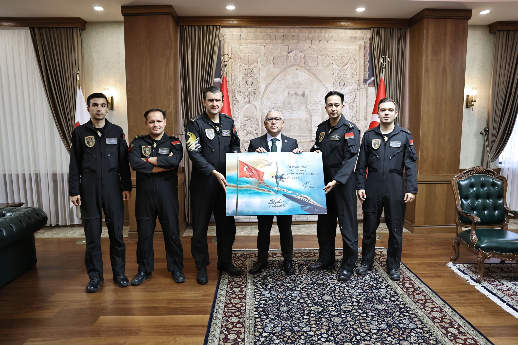 Solotürk Ekibi Sivas'ta -SİVASGAZETEHABER-RADYOBORA