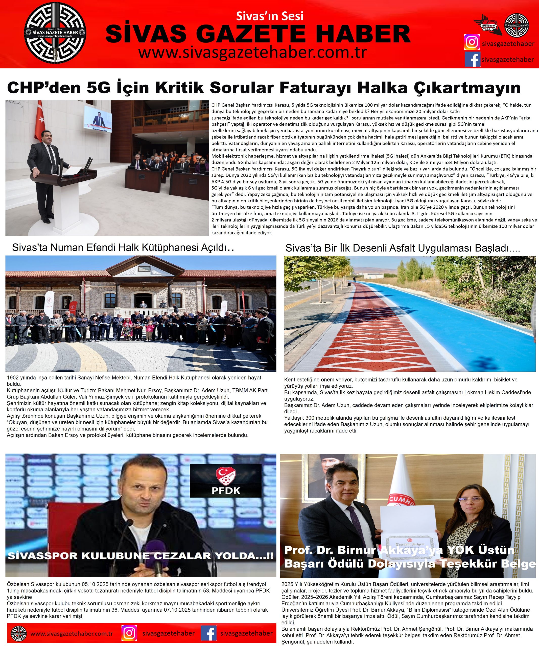 Sivas Gazete Haber