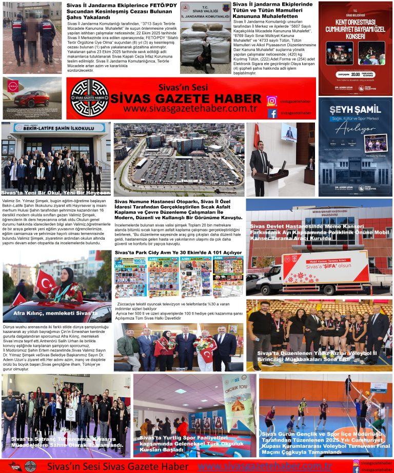 Sivas Gazete Haber