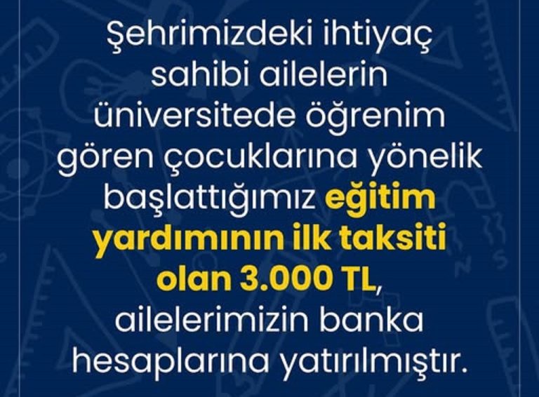 Sivas'ta Eğitim Desteği Ödemeleri Başladı…2.. sivasgazetehaber radyobora