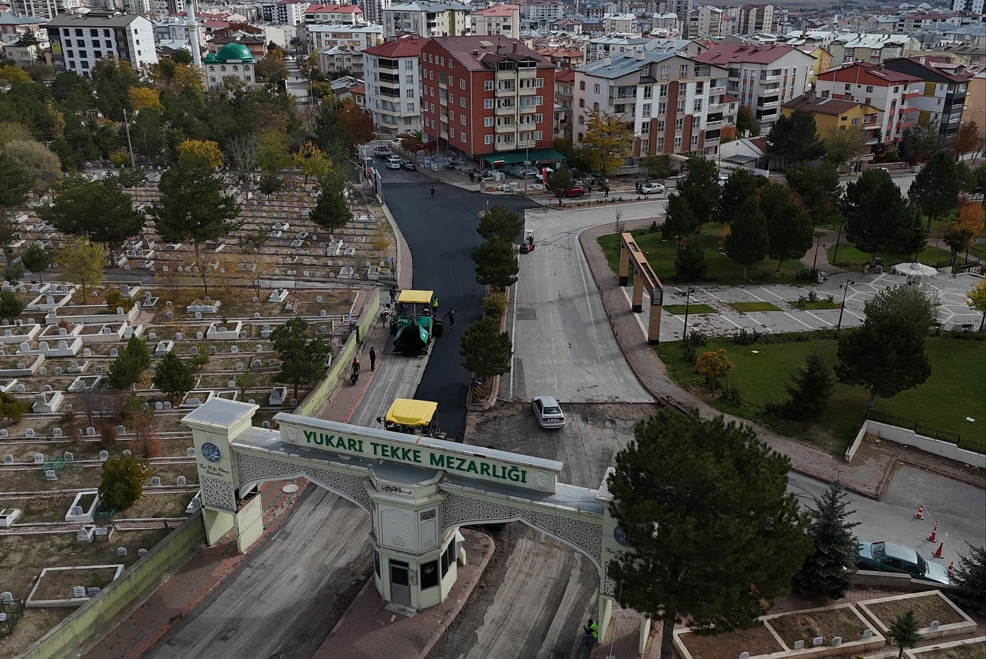 Sivas'ta Tekke Caddesi’nde Yenileme Çlalışmaları Sona Eriyor sivasgazetehaber radyobora