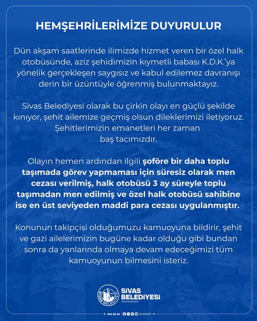 sivas belediyesi halk otobüsü sivasgazetehaber radyobora