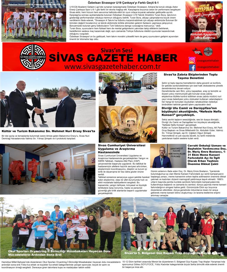 sivas gazete haber