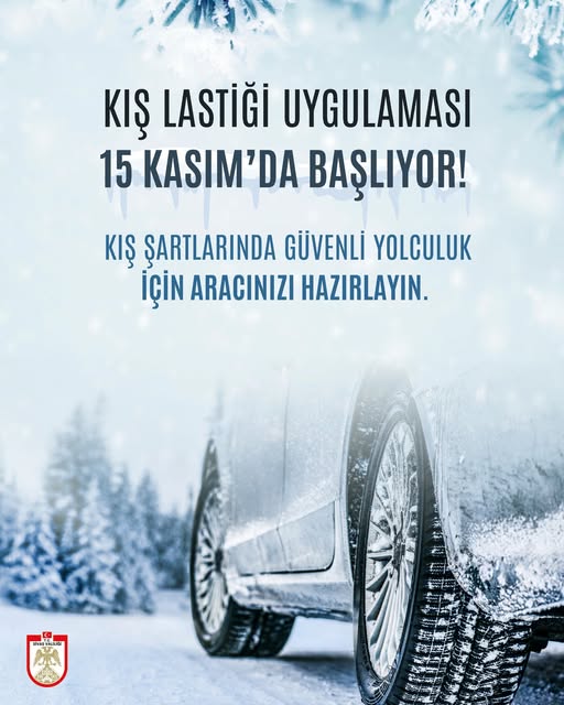 Kış Lastiği Uygulaması 15 Kasım’da Başlıyor sivasgazetehaber radyobora