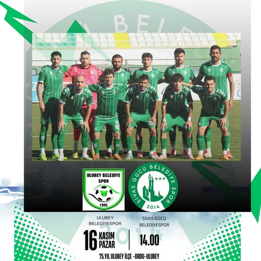 Sivas Gücü Belediyespor’umuz, ligin 6. haftasında deplasmanda Ulubey Belediyespor ile karşılaşıyor sivasgazetehaber radyobora