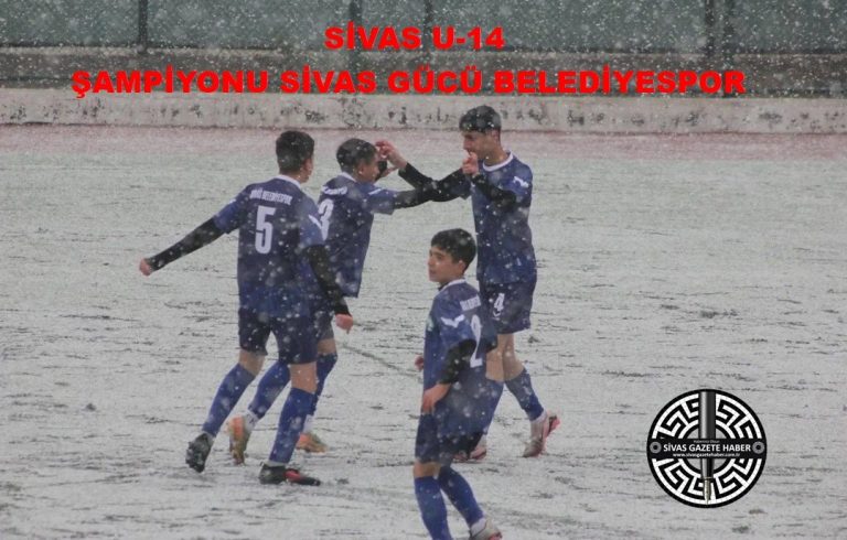 Sivas U14 Şampionu Sivas Gücü Belediyespor sivasgazetehaber radyobora