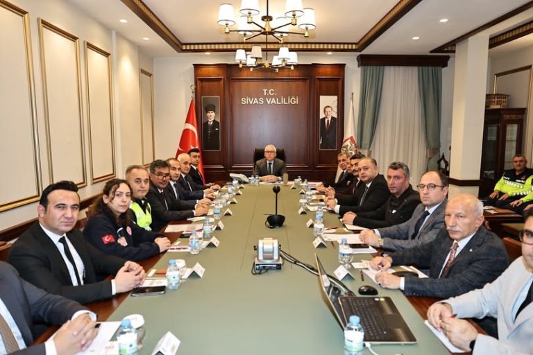 Sivas'ta Kış Tedbirleri Toplantısı sivasgazetehaber radyobora
