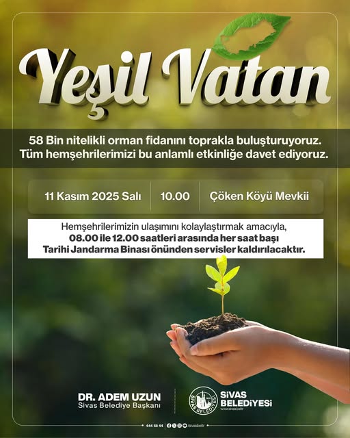 Yeşil Sivas, Yeşil Vatan sivasgazetehaber radyobora