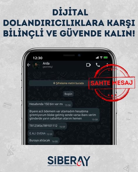 Dijital Dolandırıcılığa Karşı Dikatli Olalım sivasgazetehaber radyobora