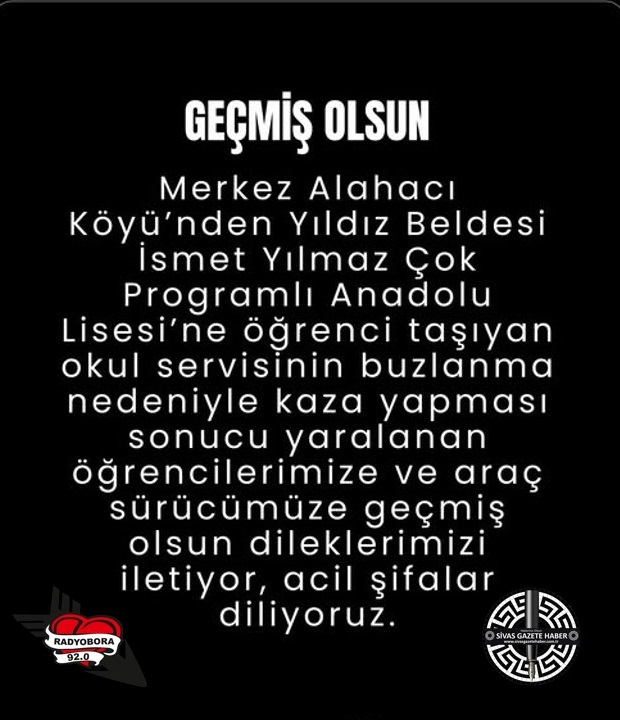 Gemiş Olsun...!  sivasgazetehaber radyobora