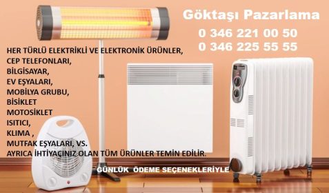 Göktaşı Pazarlama - Isıtıcı Dünyası radyobora sivasgazetehaber