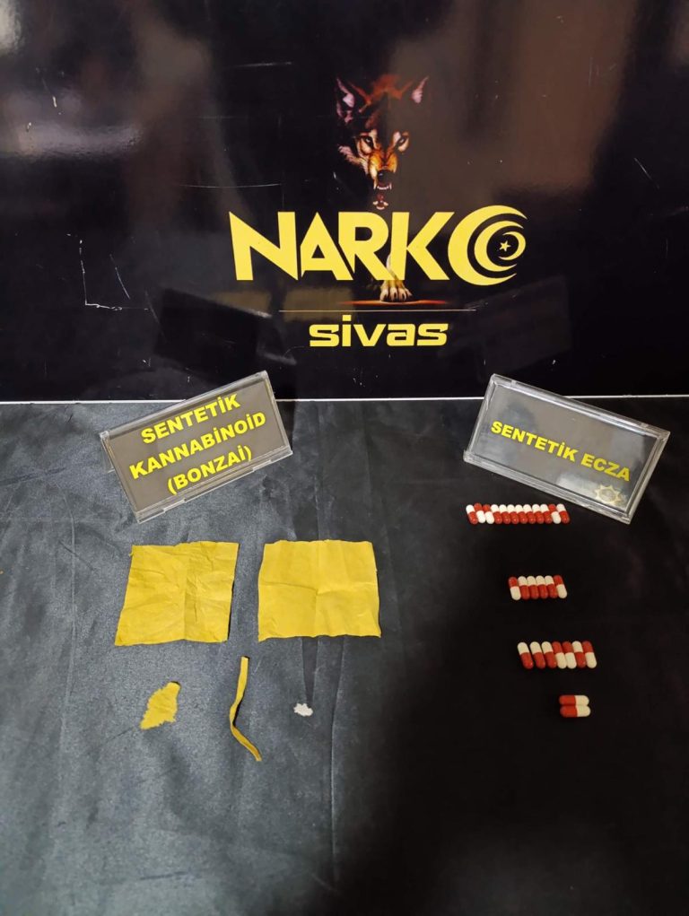 Sivas Narkotik Şubeden Uyusturucu Operasyonu SİVASGAZETEHABER RADYOBORA