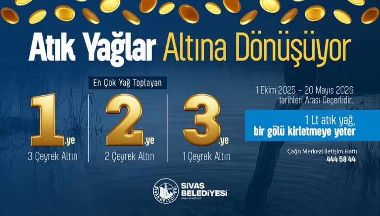 Sivas'ta Atık Yağlar Altına Dönüşüyor sivasgazetehaber radyobora