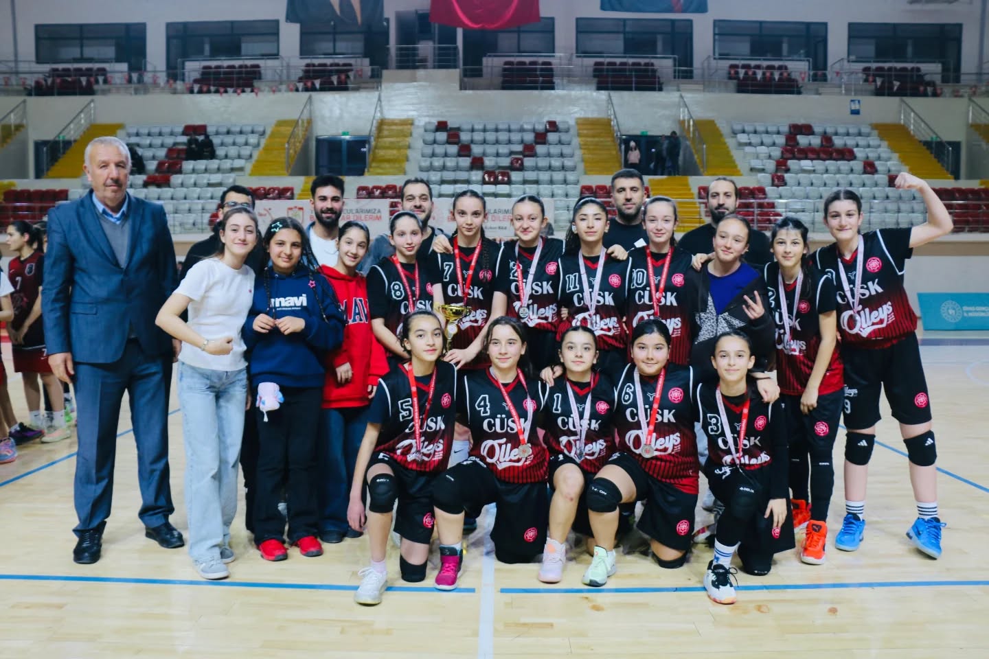 Sivas'ta U14 Kızlar Basketbol İl Birinciliği müsabakaları, Taha Akgül Spor Salonumuzda sona erdi sivasgazetehaber radyobora