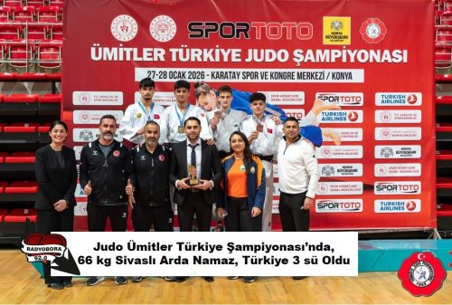 Judo Ümitler Türkiye Şampiyonası’nda, Arda Namaz Türkiye 3 sü Oldu radyobora