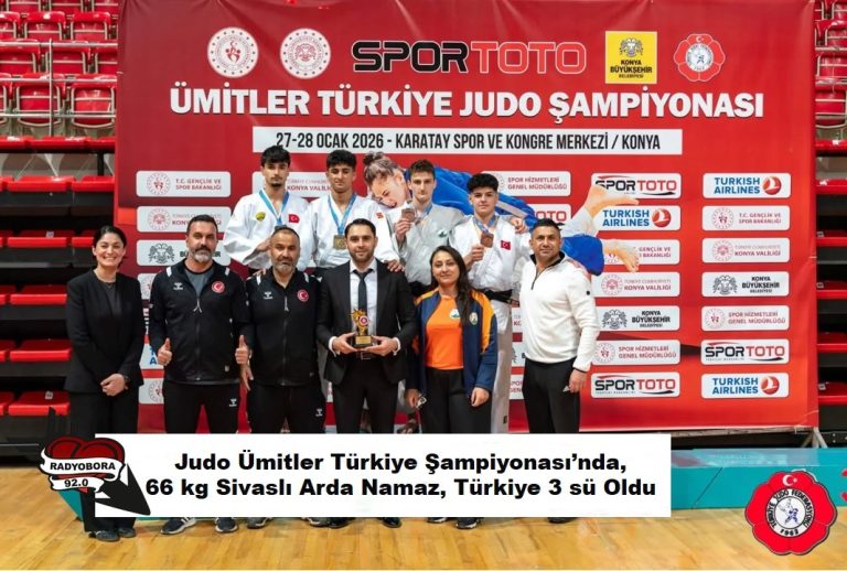 Judo Ümitler Türkiye Şampiyonası’nda, Arda Namaz Türkiye 3 sü Oldu radyobora