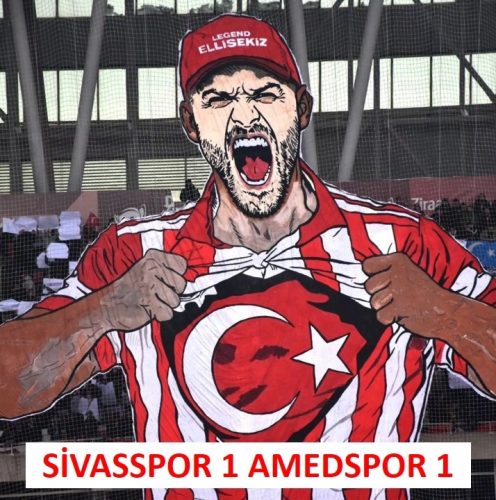 SİVASSPOR 1 AMEDSPOR 1  sivasgazetehaber radyobora