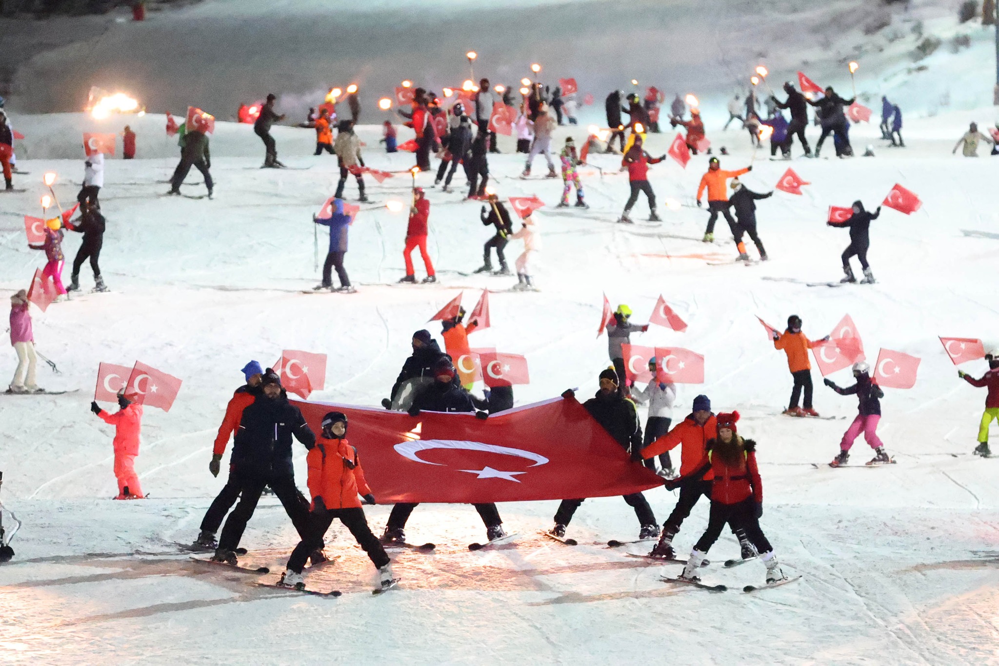 Sivas Yıldız Dağı Kayak Merkezi Yeni Sezona Merhaba Dedi sivasgazetehaber radyobora