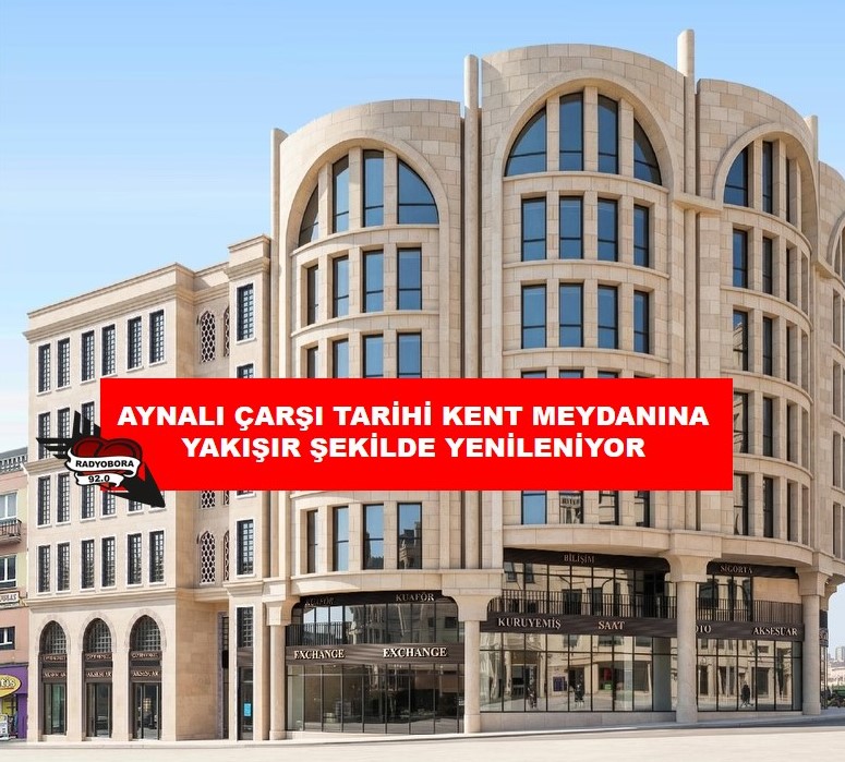 Sivas'ta AYNALI ÇARŞI TARİHİ KENT MEYDANINA YAKIŞIR ŞEKİLDE YENİLENİYOR radyobora