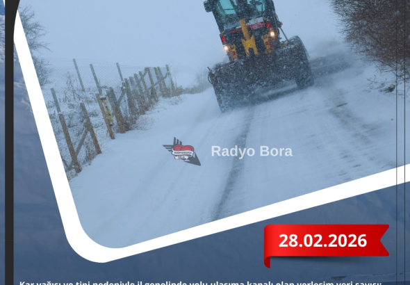 28.02.2026 Sivas'ta  Karla Mücadele radyobora