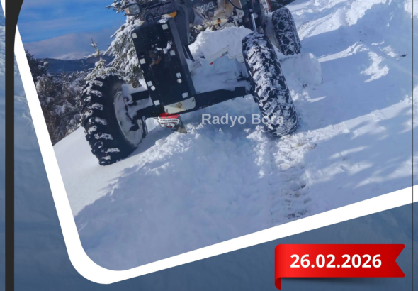 Kar Yağışı ve Tipi Nedeniyle Sivas'ta Yol Durumu radyo bora