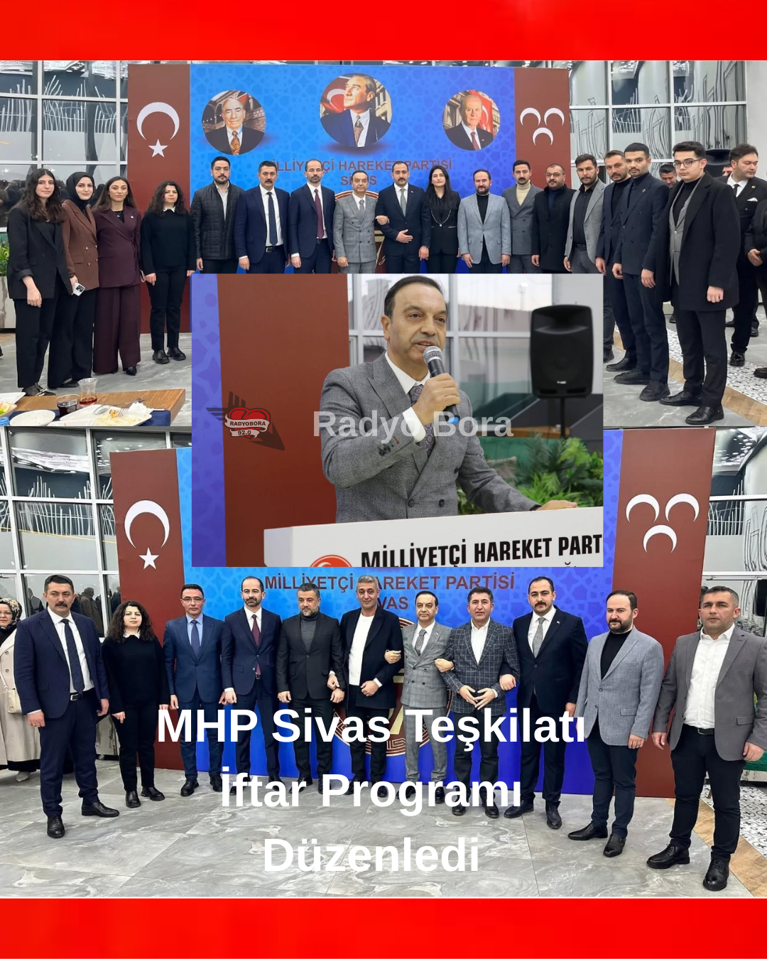 MHP Sivas Teşkilatı İftar Programı Düzenledi radyobora