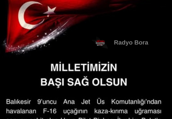 Milletimizin başı sağ olsun. RADYO BORA