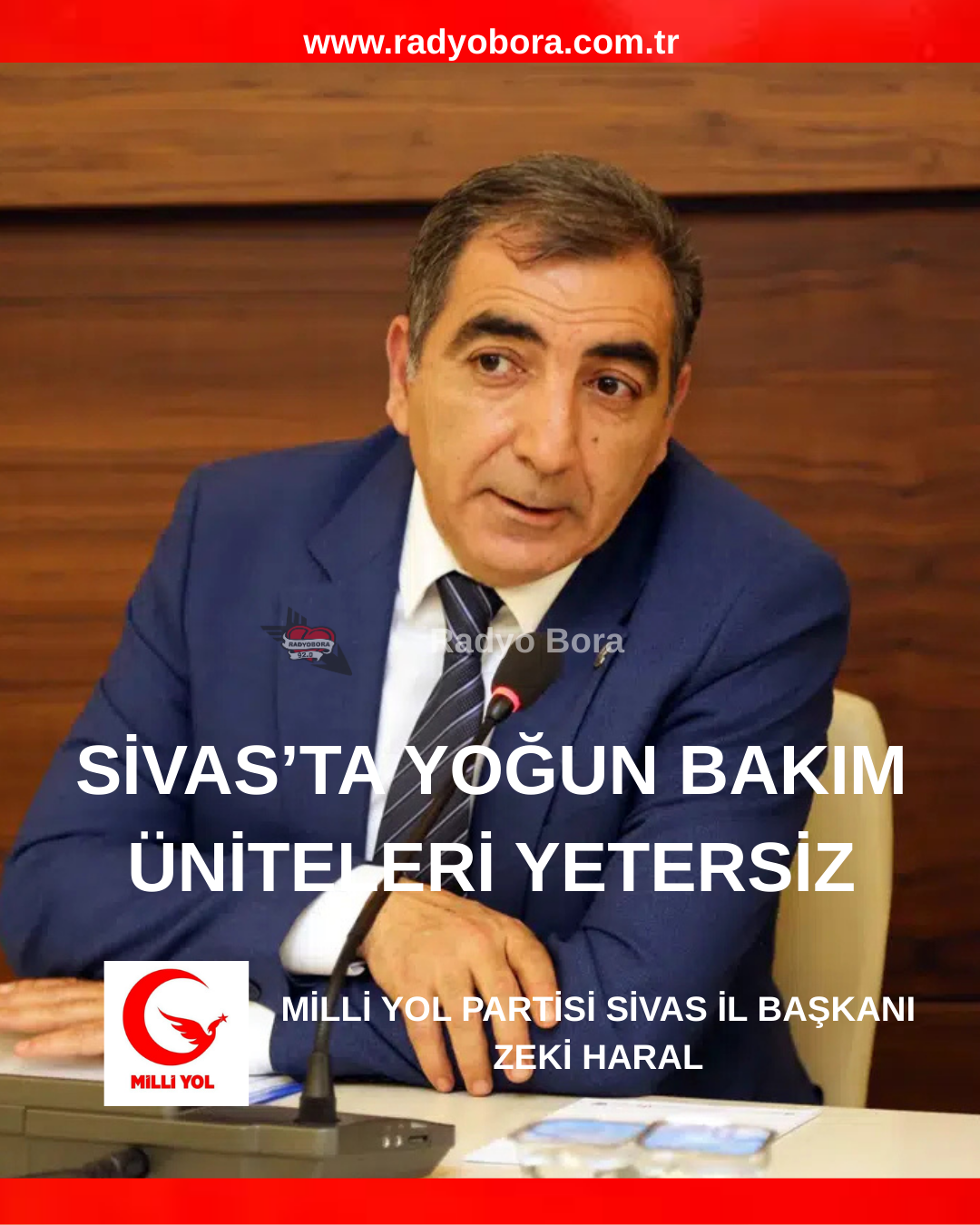 SİVAS’TA YOĞUN BAKIM ÜNİTELERİ YETERSİZ radyo bora