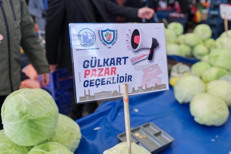 Sivas Belediyesi Pazar Kart uygulaması Devam Ediyor sivas gazetehaber radyobora