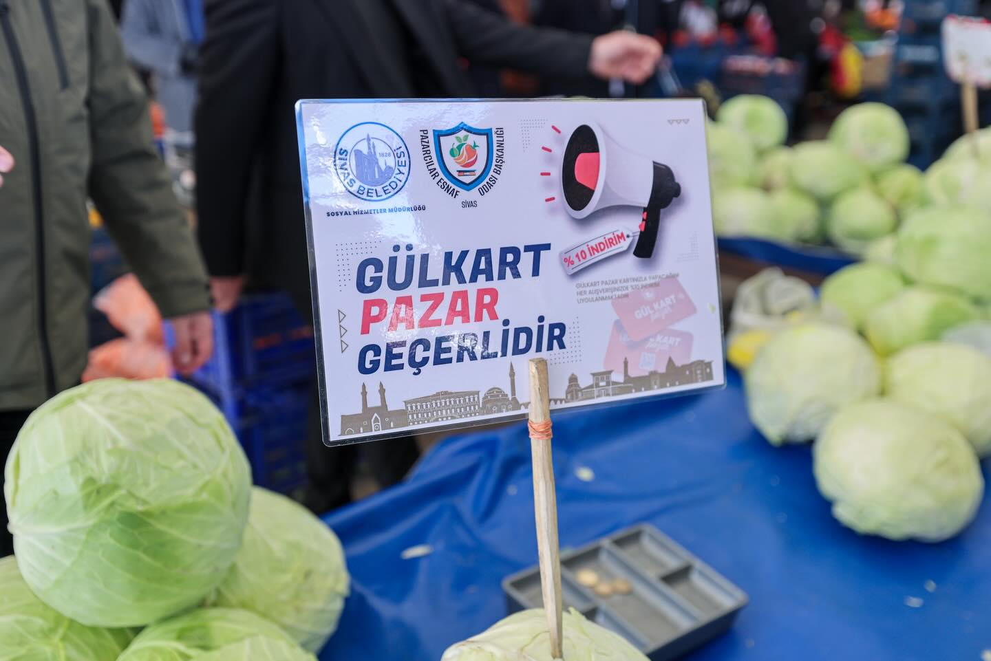 Sivas Belediyesi Pazar Kart uygulaması Devam Ediyor sivas gazetehaber radyobora