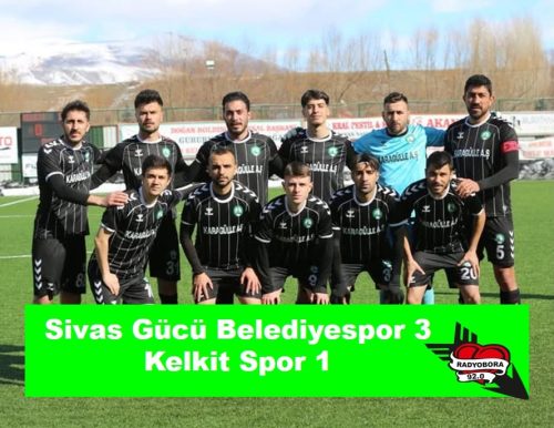 Sivas Gücü Belediyespor 3  Kelkit Spor 1 radyobora