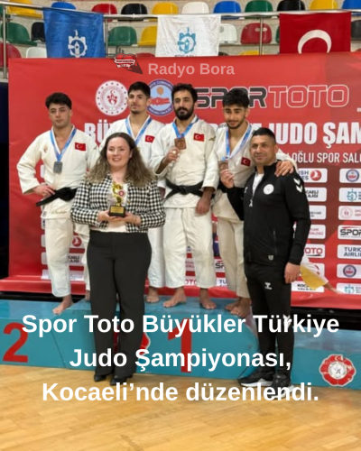 Spor Toto Büyükler Türkiye Judo Şampiyonası, Kocaeli’nde düzenlendi. radyobora